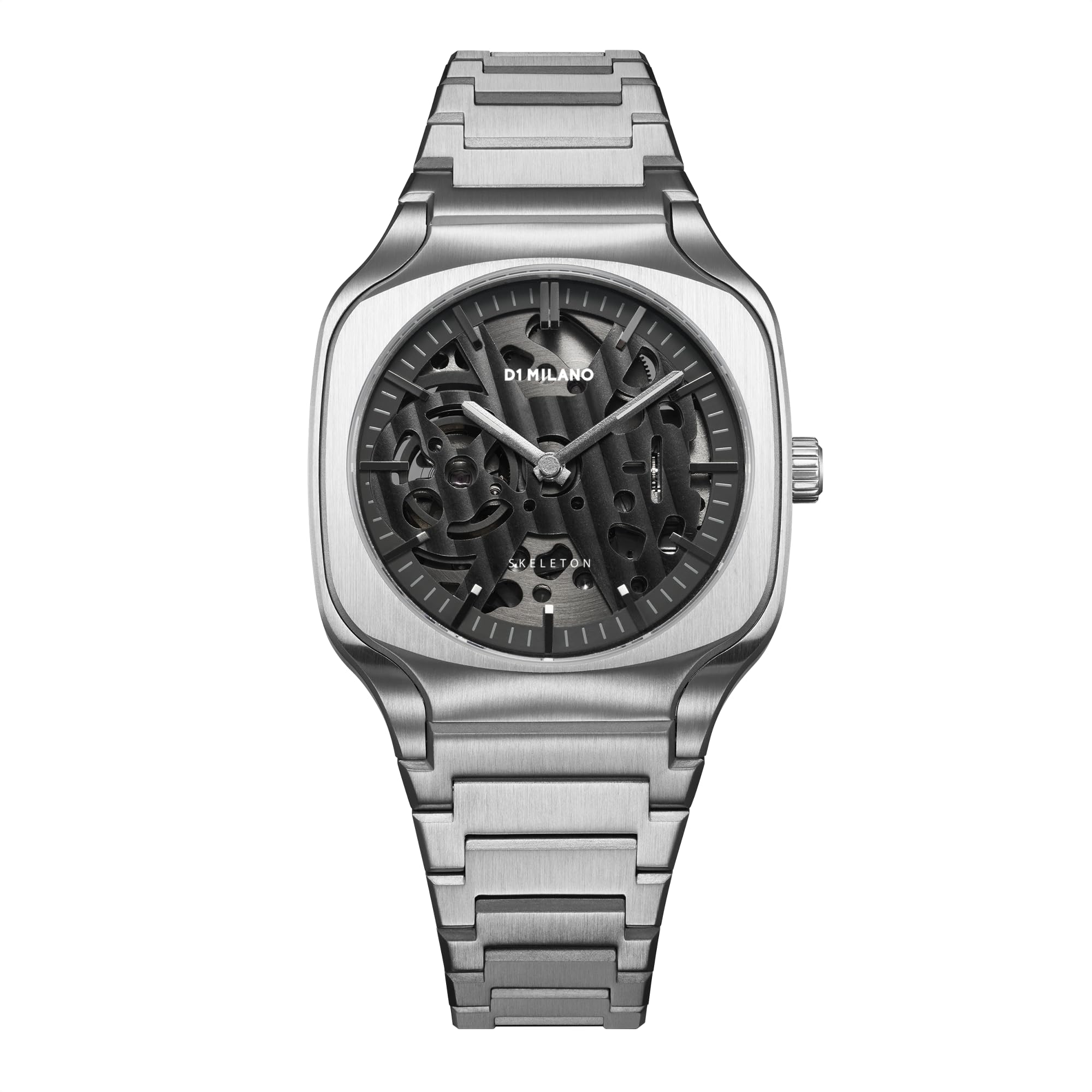 D1 Milano Stainless Steel Analog Black Dial Unisex Watch-Slbj01, Silver Band (B0CVW88JRV) Amazon Price History, Amazon Price Tracker