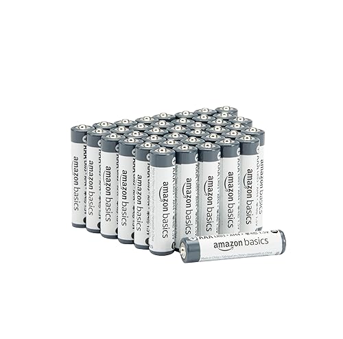Amazon Basics, 40 batterie alcaline industriali AAA, 1,5 Volt, durata