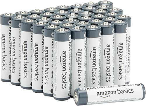Amazon Basics AAA Industrie Alkaline batterien, 40 Stück
