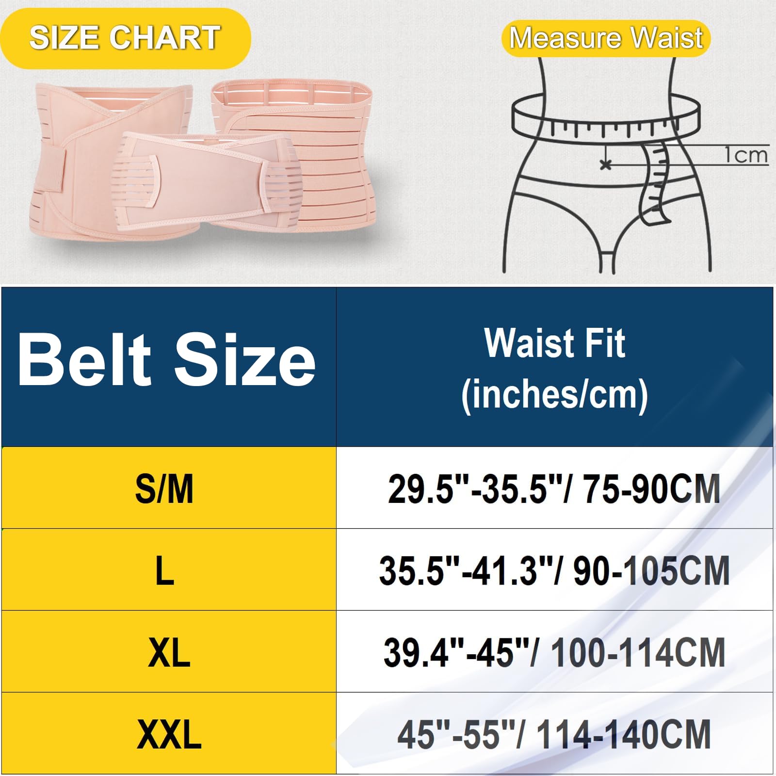 Chongerfei Ceinture Post Partum 3 en 1 pour Femme | Ceinture Abdominale Réglable Après Accouchement, Gaine Post Partum de Récupération Après Grossesse
