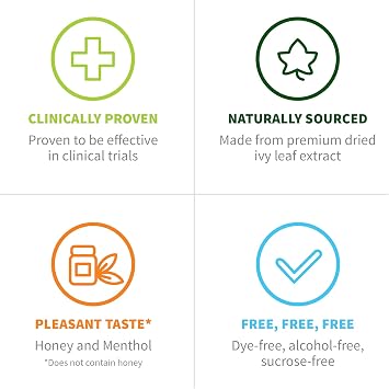 Prospan 100mL By Helixia - Ivy Leaf Extract - Relieves Cough, Loosens Mucus & Phlegm