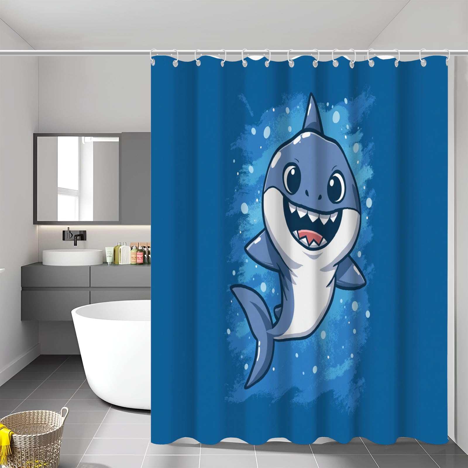 Rideau de douche anti moisissure 180x180 cm pour éviter les éclaboussures