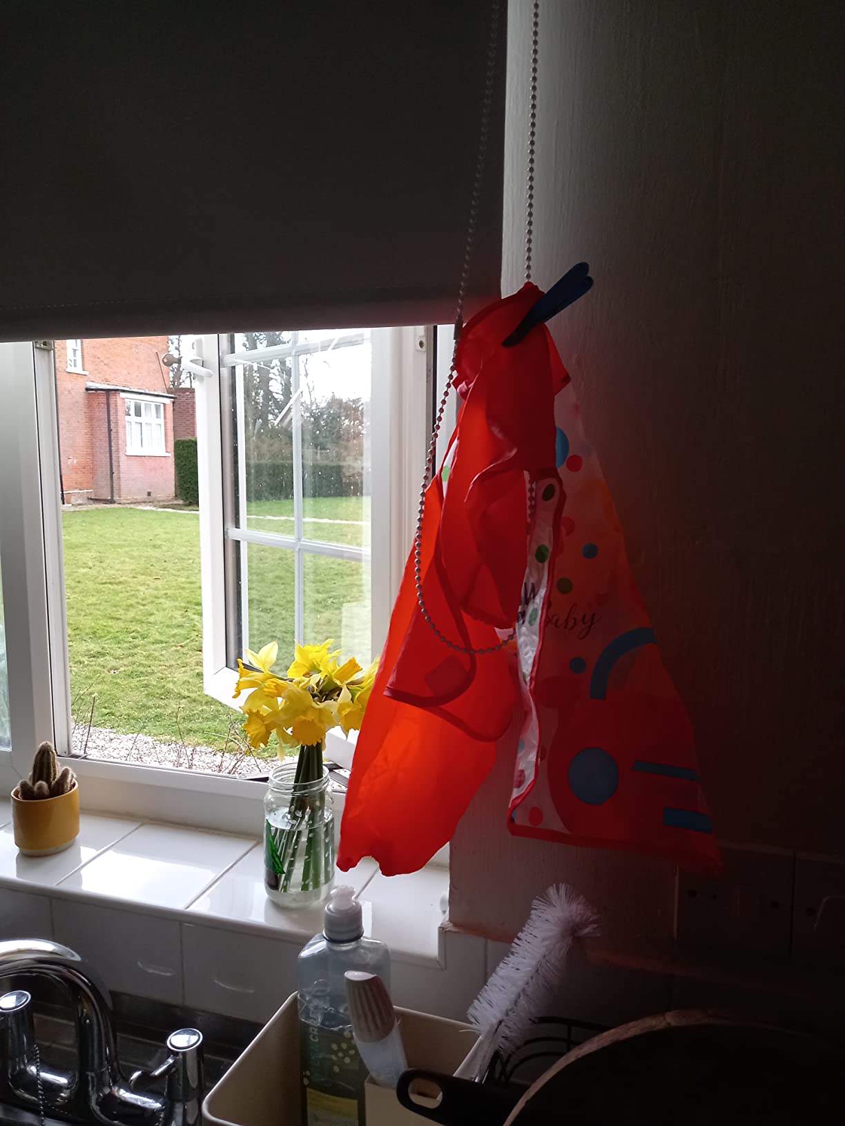 Vicloon Bibs With Sleeves, 4 Pcs Baby Wate