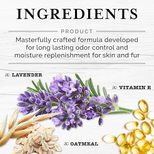 Miniatura 2 de Champú hidratante para perros 6 en 1, fabricado con ingredientes derivados naturalmente para limpiar, calmar, desodorizar y suavizar la piel y el