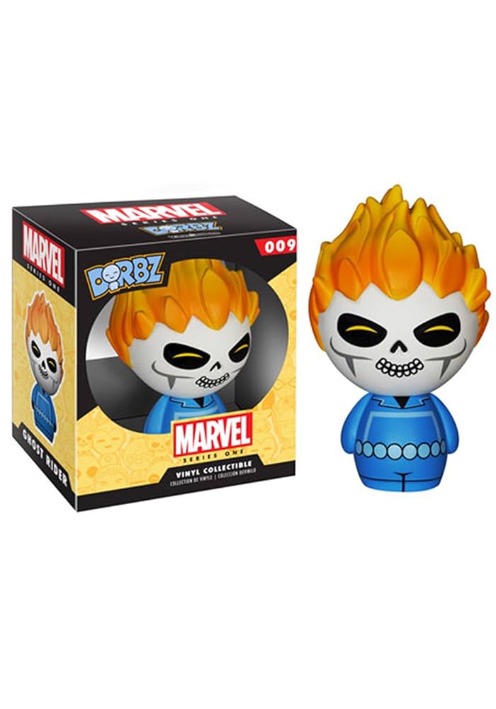 MARVEL GHOST RIDER Vinyl フィギャア Amazon.com: Funko Dorbz: Marvel - Ghost Rider Vinyl Figure