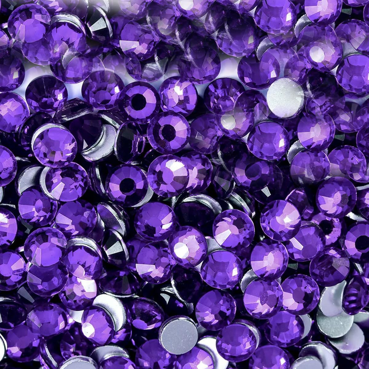 CIVIOOH 1440pcs FlatBack Non-Hotfix Rhinestone for Bags Nails Art Fabric Garment Decoration