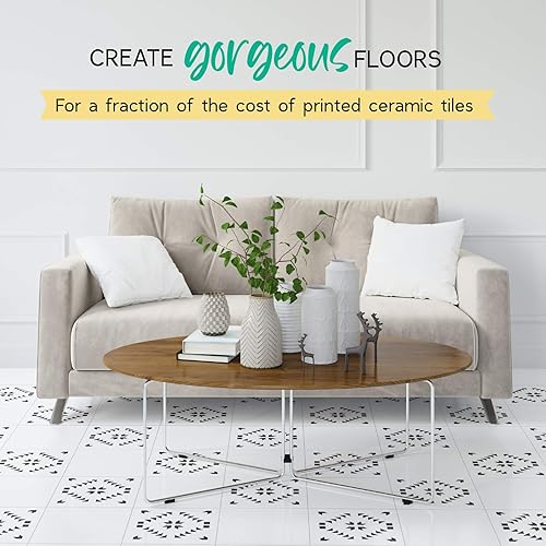 Miniatura 4 de Moderno juego de plantillas aztecas, 4 plantillas reutilizables de 8 pulgadas para uso en suelos y paredes