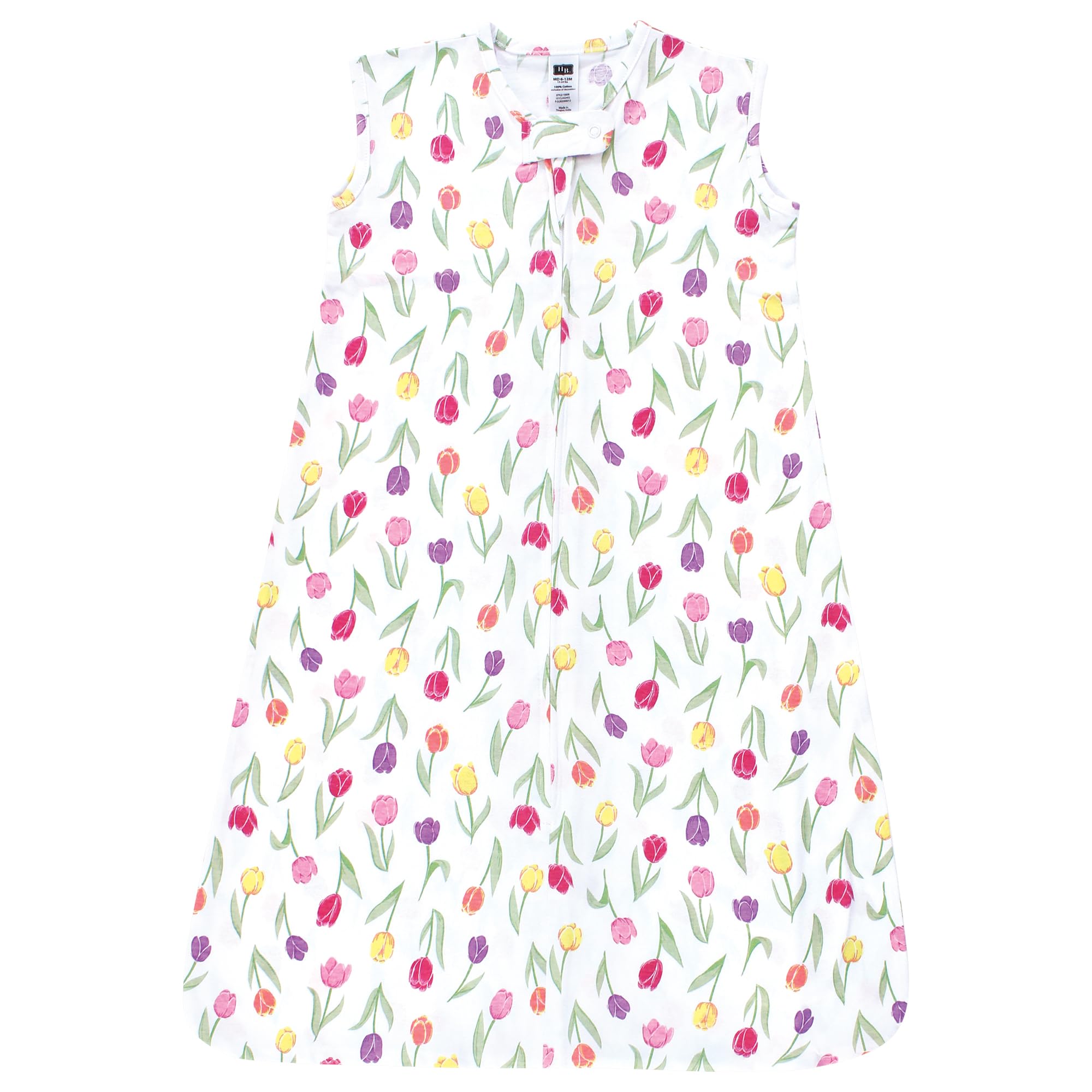 Hudson Baby Unisex BabyCotton Sleeveless Wearable Sleeping Bag, Sack, Blanket