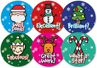 SuperStickers Christmas Praise Stickers for Teachers. 144 x 30mm