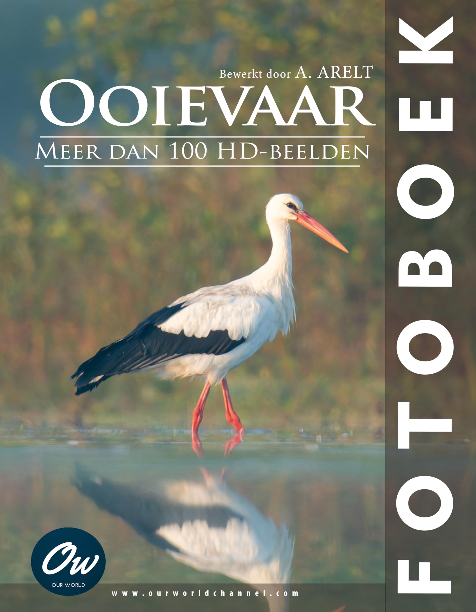 Livre photo Ooievaar album illustré en édition hollandaise pour collectionneurs