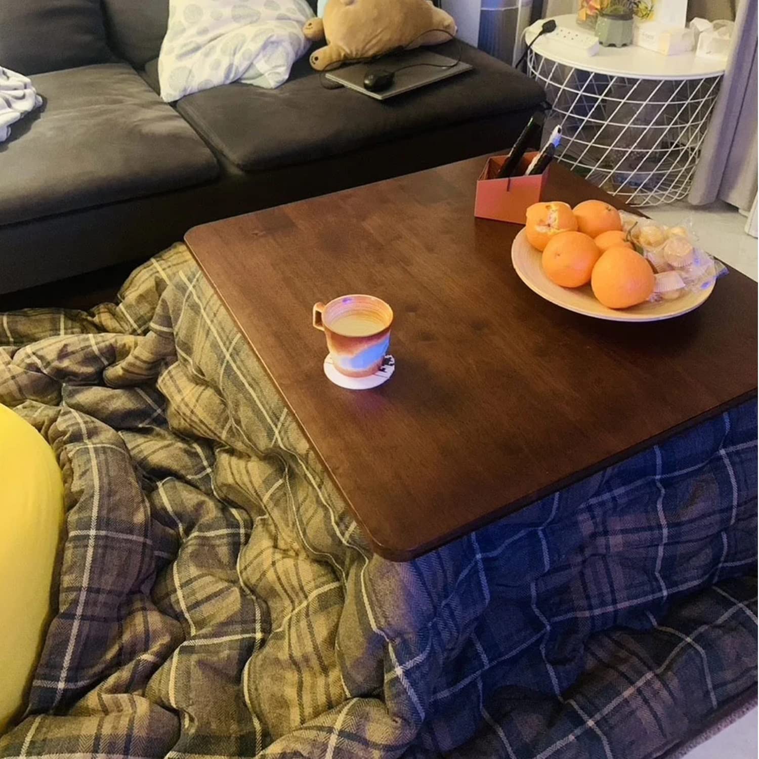 Amazon.com: 58GXCAAMOT Winter Foot Warmer Coffee Table, Tatami