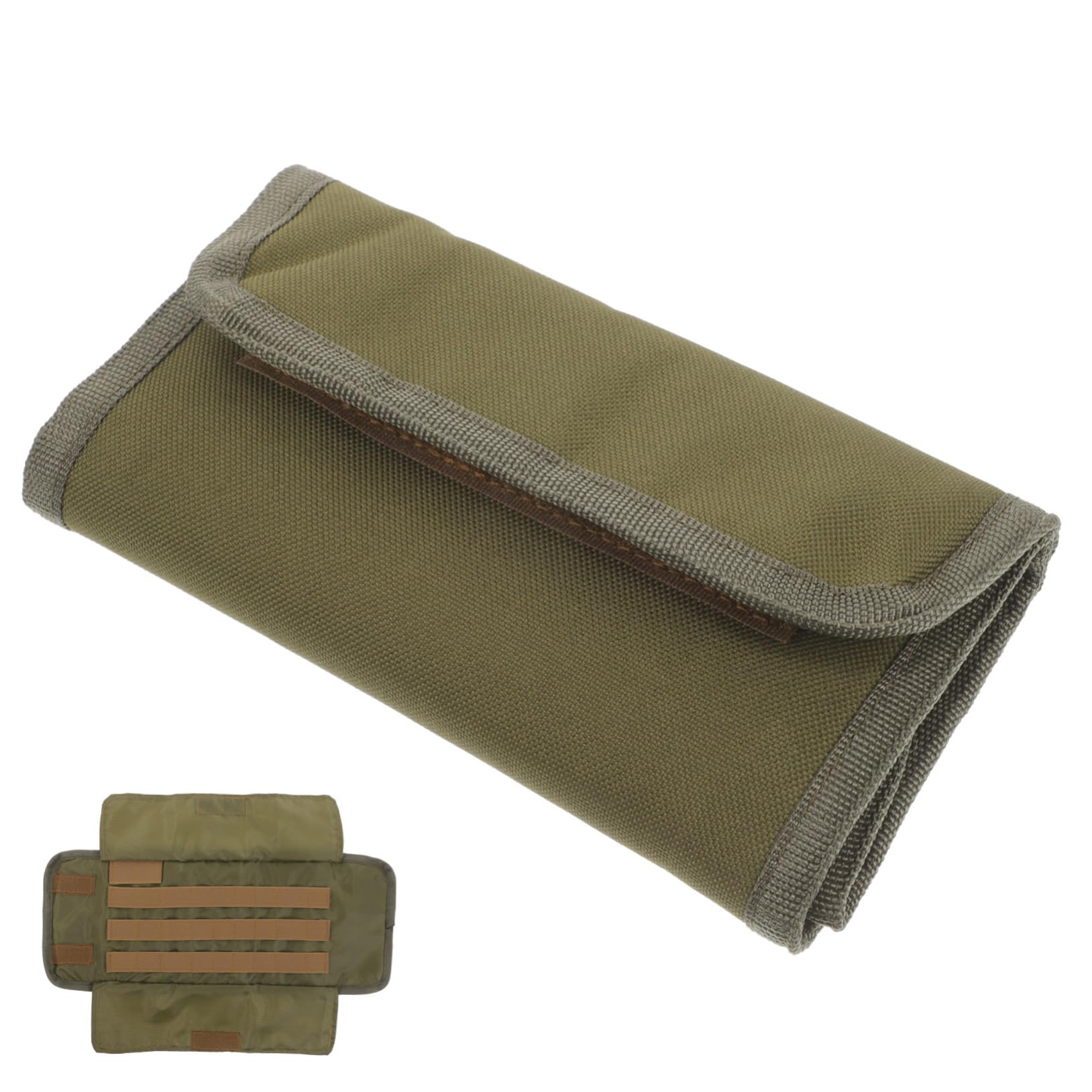 Toyvian Kit di Attrezzatura da Pesca Legare Strumento di Pesca Borsa per Utensili Attrezzi da Pesca Materiali Pratica Borsa per Esche Piccola Borsa per Attrezzi Stoffa