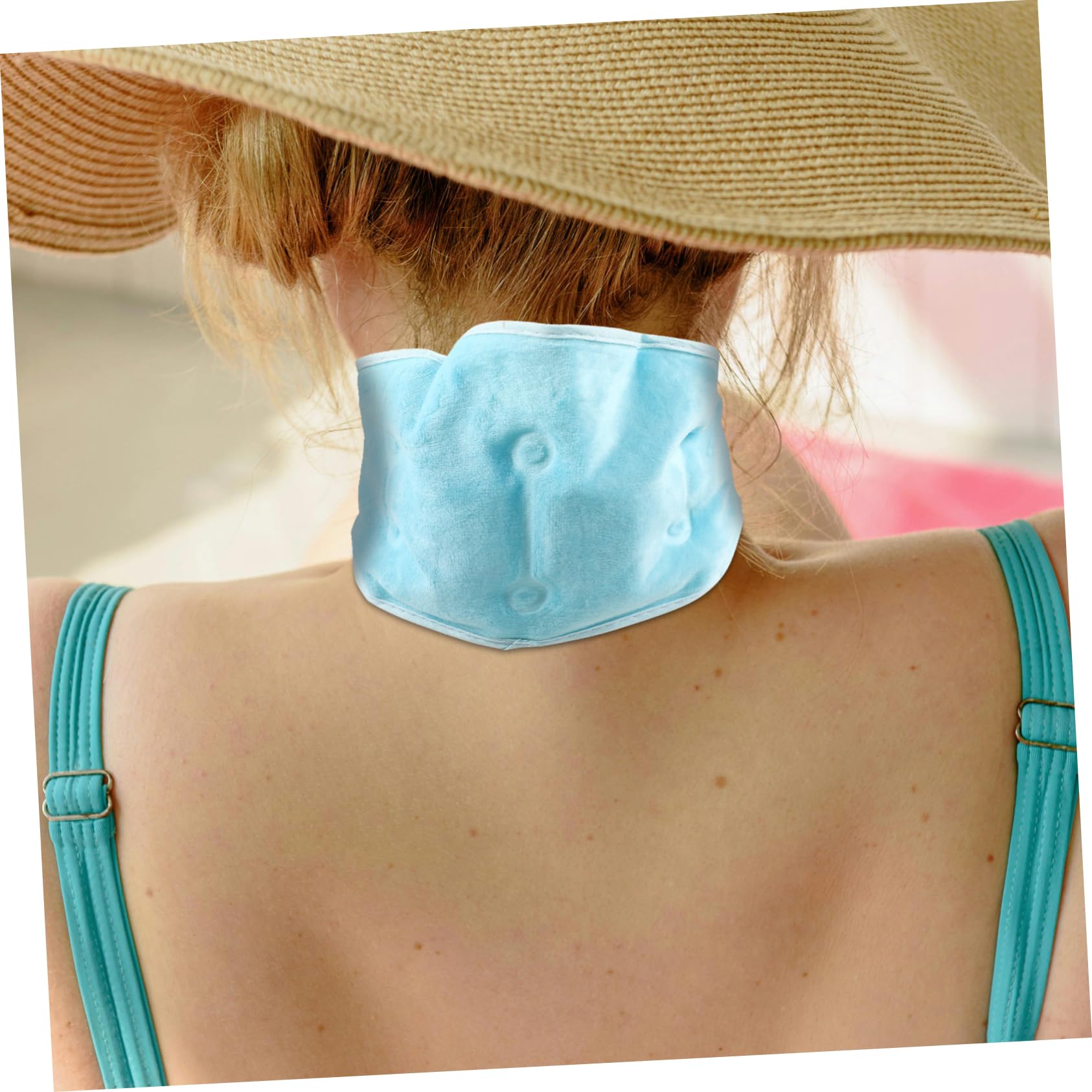 KOMBIUDA Impacco Di Ghiaccio Riutilizzabile Per Collo Impacco Freddo in Gel Per Spalle Terapia Del Freddo Per Lesioni Rigidità Del Collo