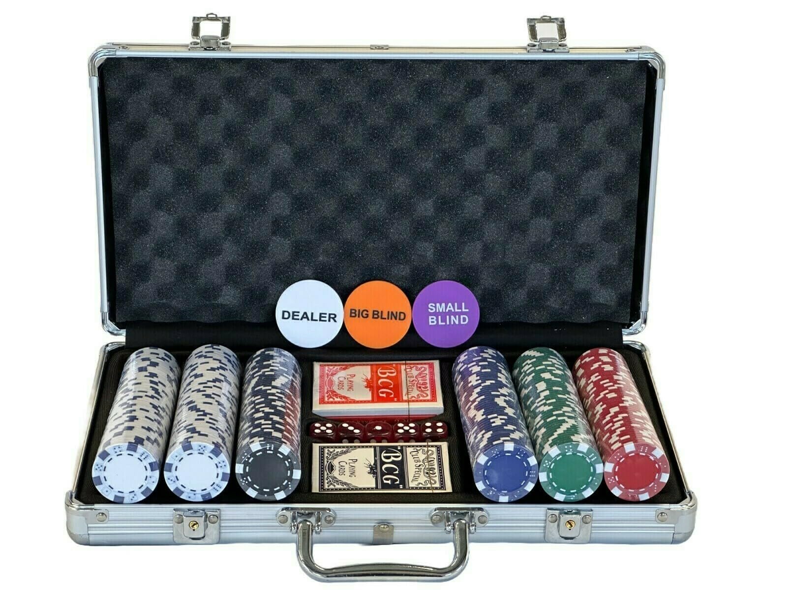 Pegasi Poker Set 300 Chips Coffe