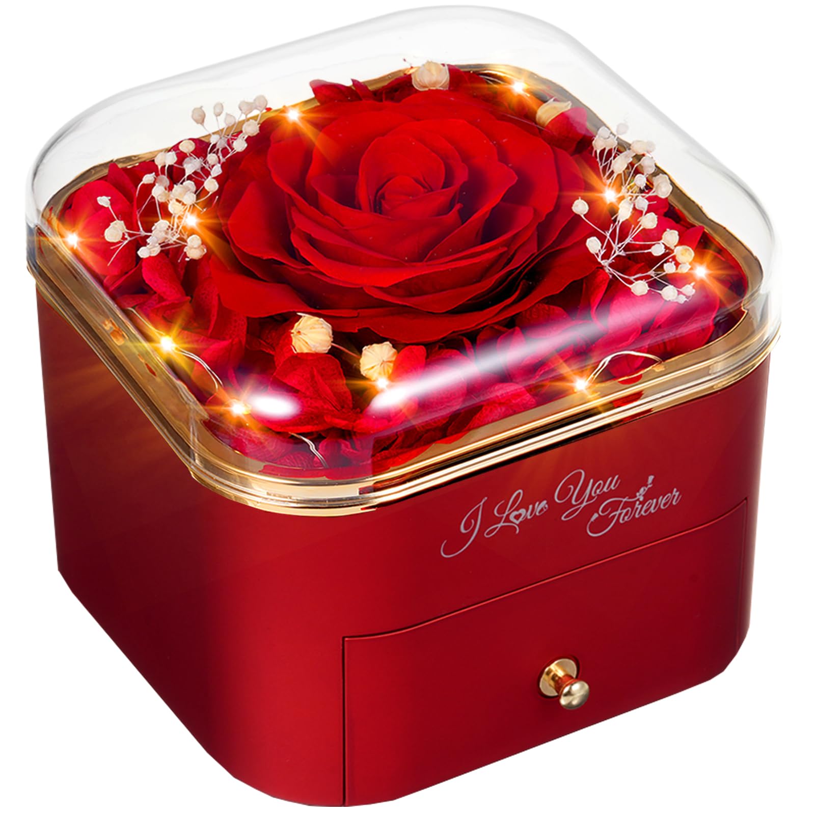 Amazon.com: Forever Preserved Rose for Women Mum Wife