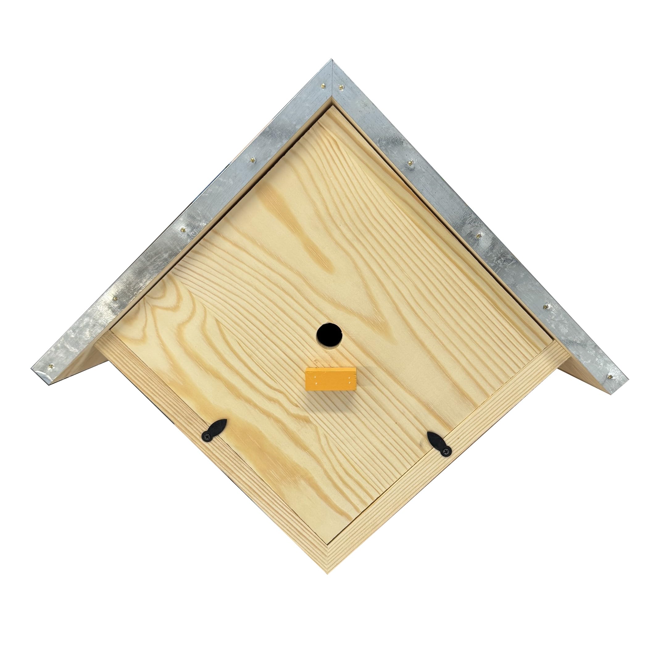 Selections Wooden Bumble Bee Nest Box House Garden Habitat with Metal Roof