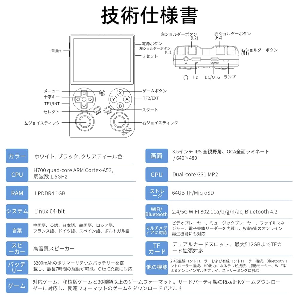 シータカ専用 RG35XX 128GB ヴィンテージグレー シータカ専用 RG35XX 128GB ヴィンテージグレー Amazon | RG35XX