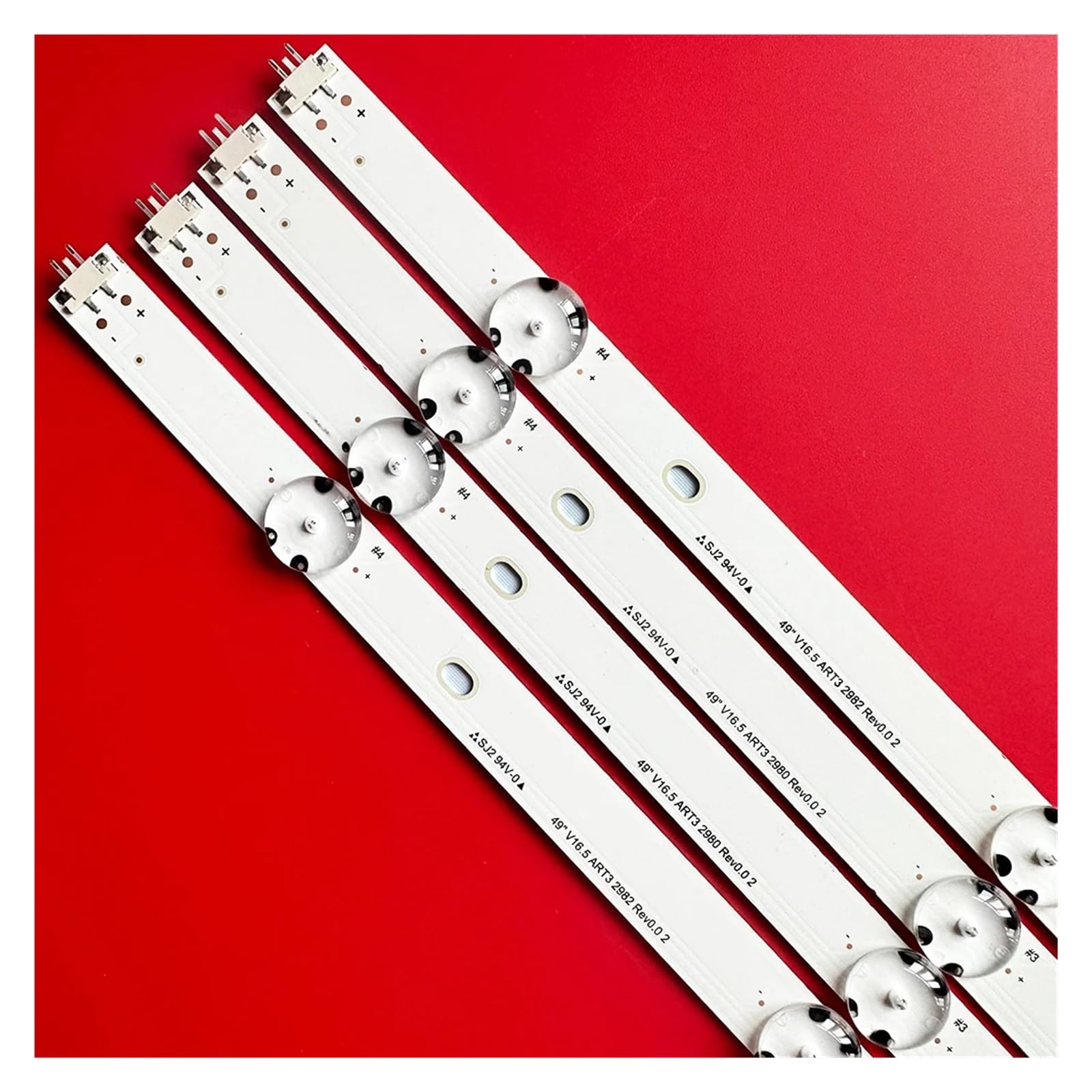 LED-Hintergrundbeleuchtungsstreifen for 49 Zoll 6916L-2705A 6916L-2706A 6916L-2707A 2982A 6916L-2708 49LJ58300W 49UH603V 49UH620V