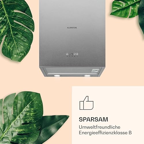 Miniatura 4 de Klarstein Monumenta - campana extractora, campana extractora, campana extractora de pared, aire de escapeaire recirculante, salida de aire de escape