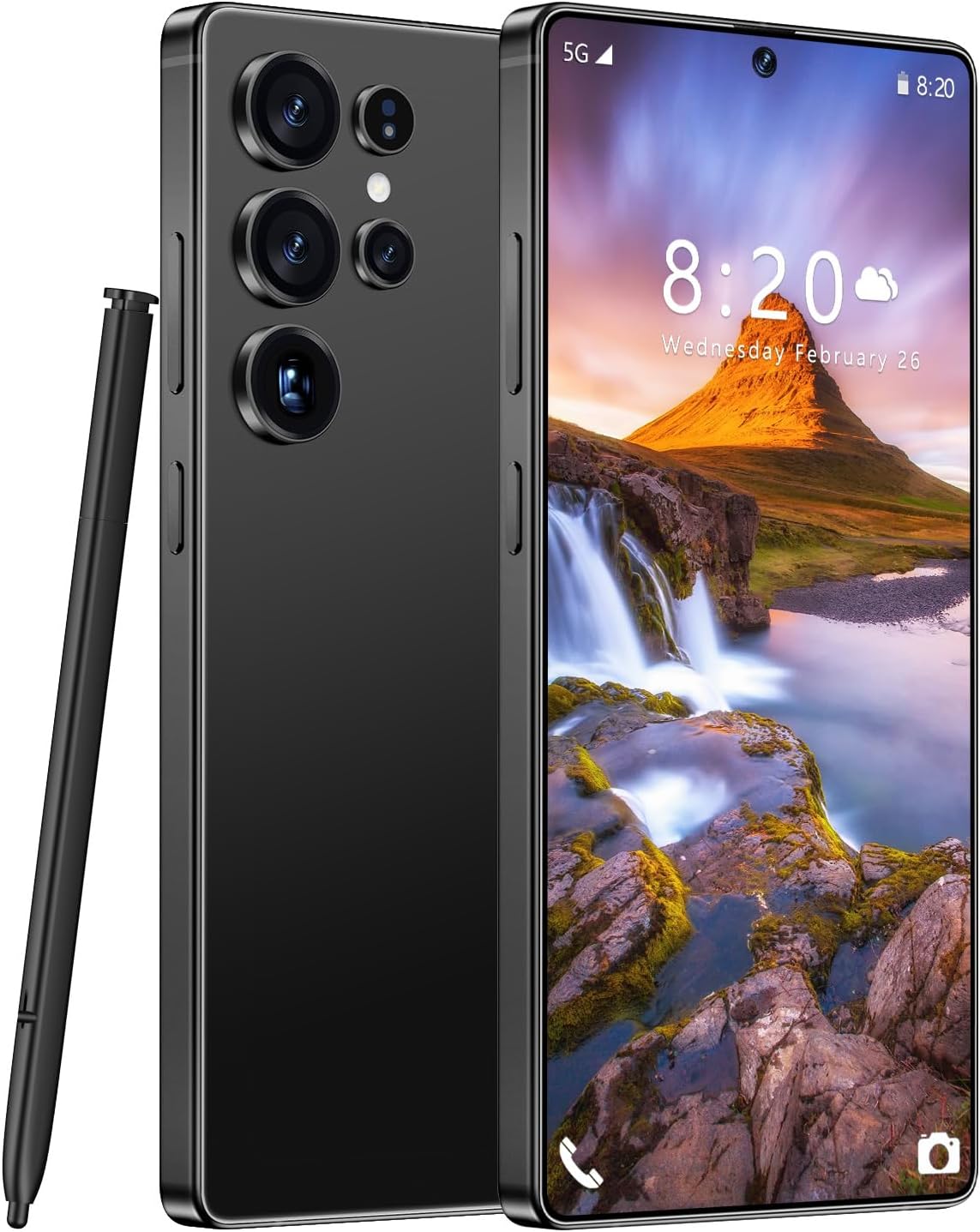 I25U Unlocked Phone D-1 (Black)