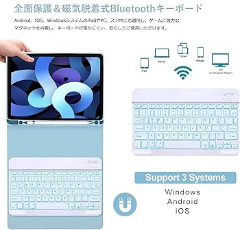 Amazon.co.jp: [2025年最新型] 7色バックライト iPad Air 11