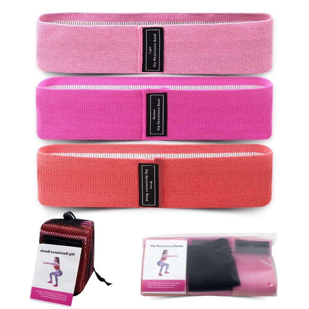 Bandes de résistance Bande de résistance élastique Hip Circular Expander Yoga Gym et Fitness Rubber for Sports Training(Argento)