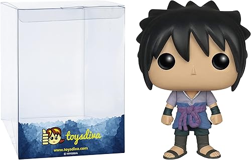 Funko S a s u k e  Fun ko P o p ! Paquete de figura de vinilo de animación con 1 protector gráfico compatible con 'ToysDiva' (072 - 06367 - B)