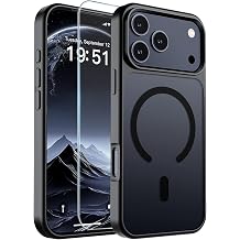 SUPFINE Magnetic for iPhone 18 Pro Max Case/17 Pro Max Case-Black 