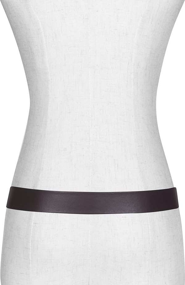 Vince Women's 32mm Flat Belt, Cacao Brown, L by Vince - Used condition - Image 3