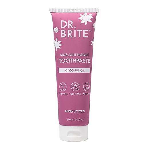 Dr. Brite Healthy Gums Hydroxyapatite Toothpaste, Fluoride and Sulfate Free, Doctor Formulated with Plant-Based Ingredients, Mint, 5 oz