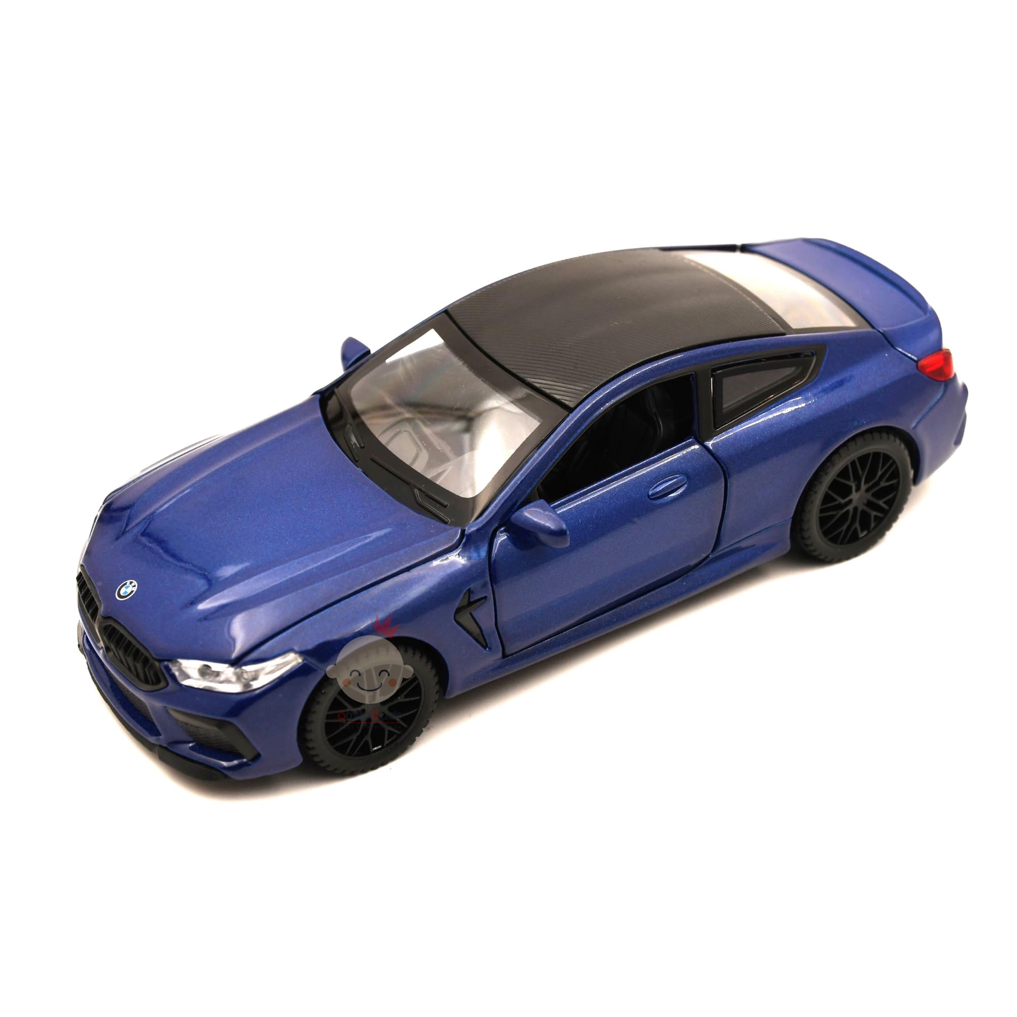 Smily Buds - Diecast Metal Car Model Bmw Toy Cars For Kids Pull Back Openable Doors, Light & Music, Blue (B0D797JMBP) Amazon Price History, Amazon Price Tracker