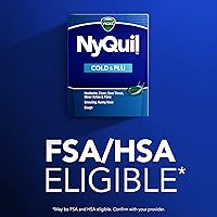 Vista 5 de Alivio nocturno de la gripe, resfríos y tos Vicks NyQuil, NA, 1, 1