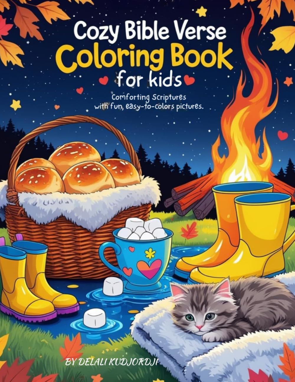 Cozy Bible Verse Coloring Book for Kids: Bible Verses, Word Searches, and Writing Practice to Inspire Faith and Creativity