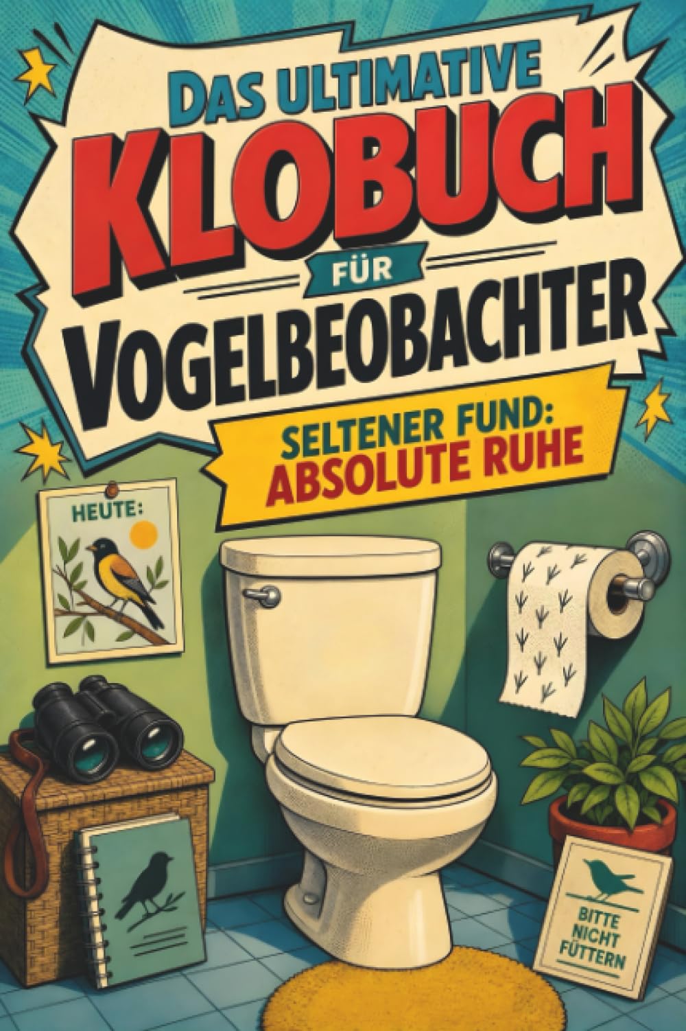 Das ultimative Klobuch für Vogelbeobachter: Seltener Fund: absolute Ruhe. Lustiges Geschenk mit Lifehacks, Fun Facts und Geschichten
