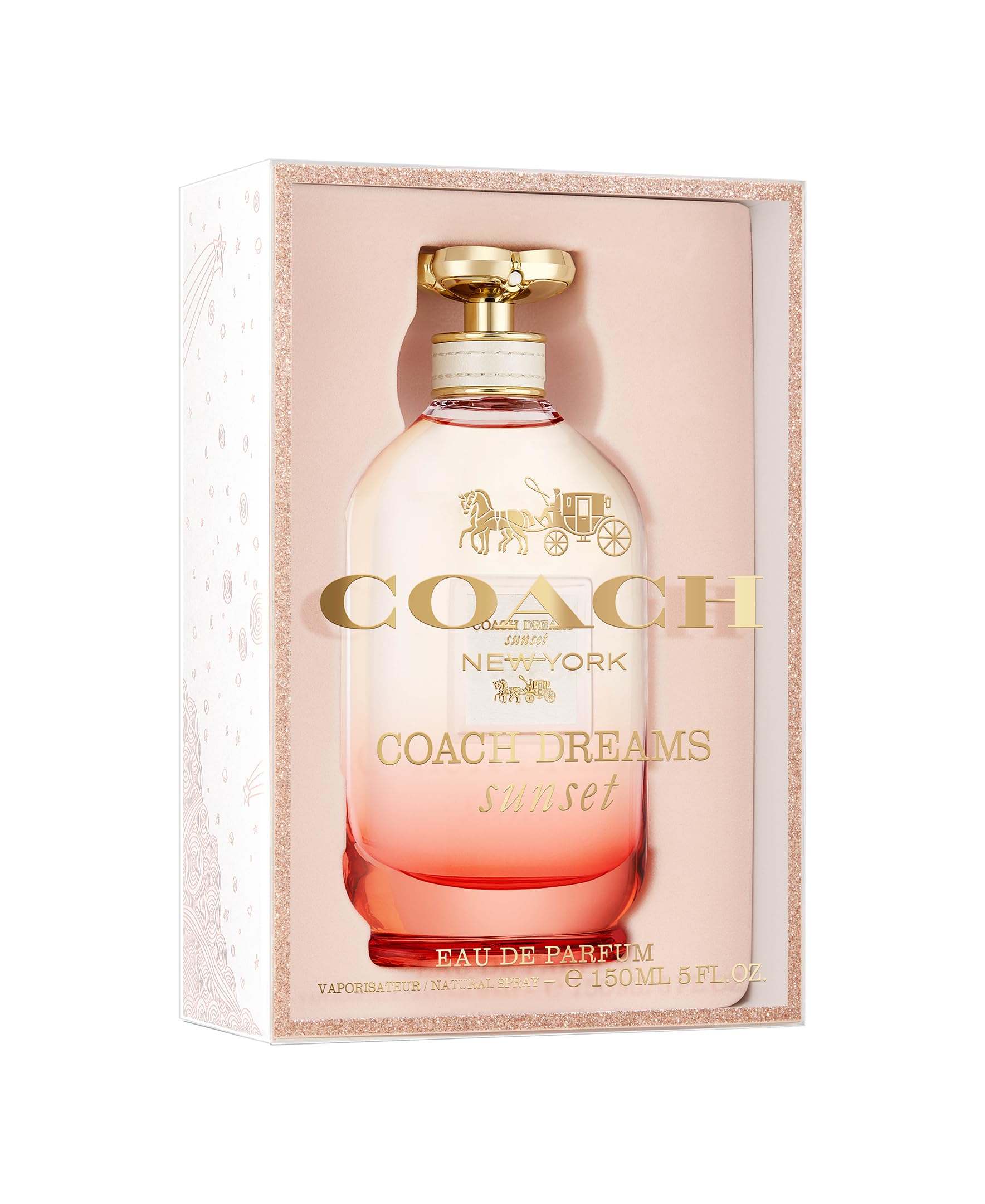 Coach Dreams Sunset Eau de Parfum - Women's Fragrance - Floral Gourmand - With notes of Pear, Jasmine & Tonka Bean