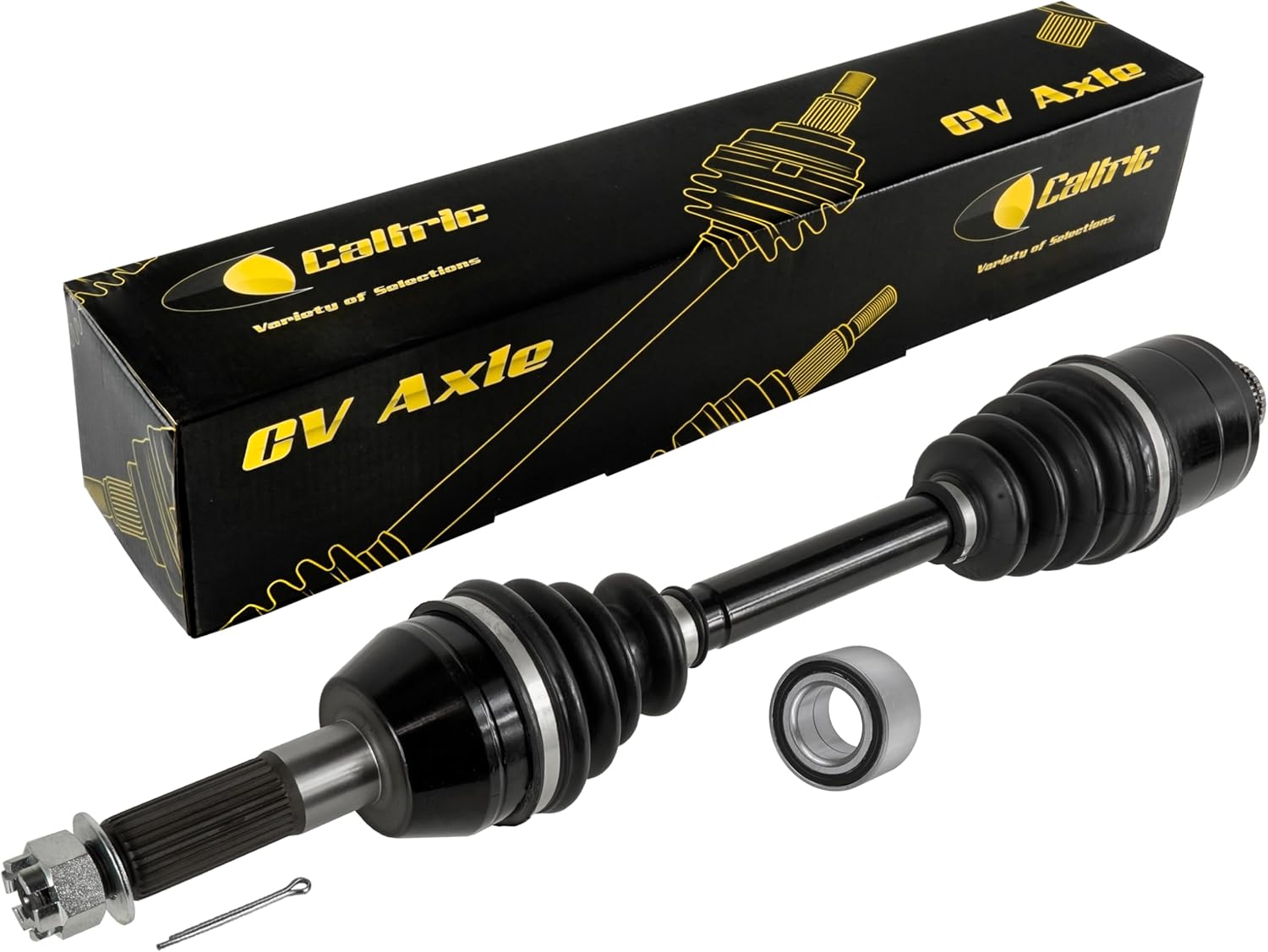 Caltric Rear Left or Right Cv Joint Axle with Bearing Compatible with Polaris 1332421 1332511 1332654 1332935