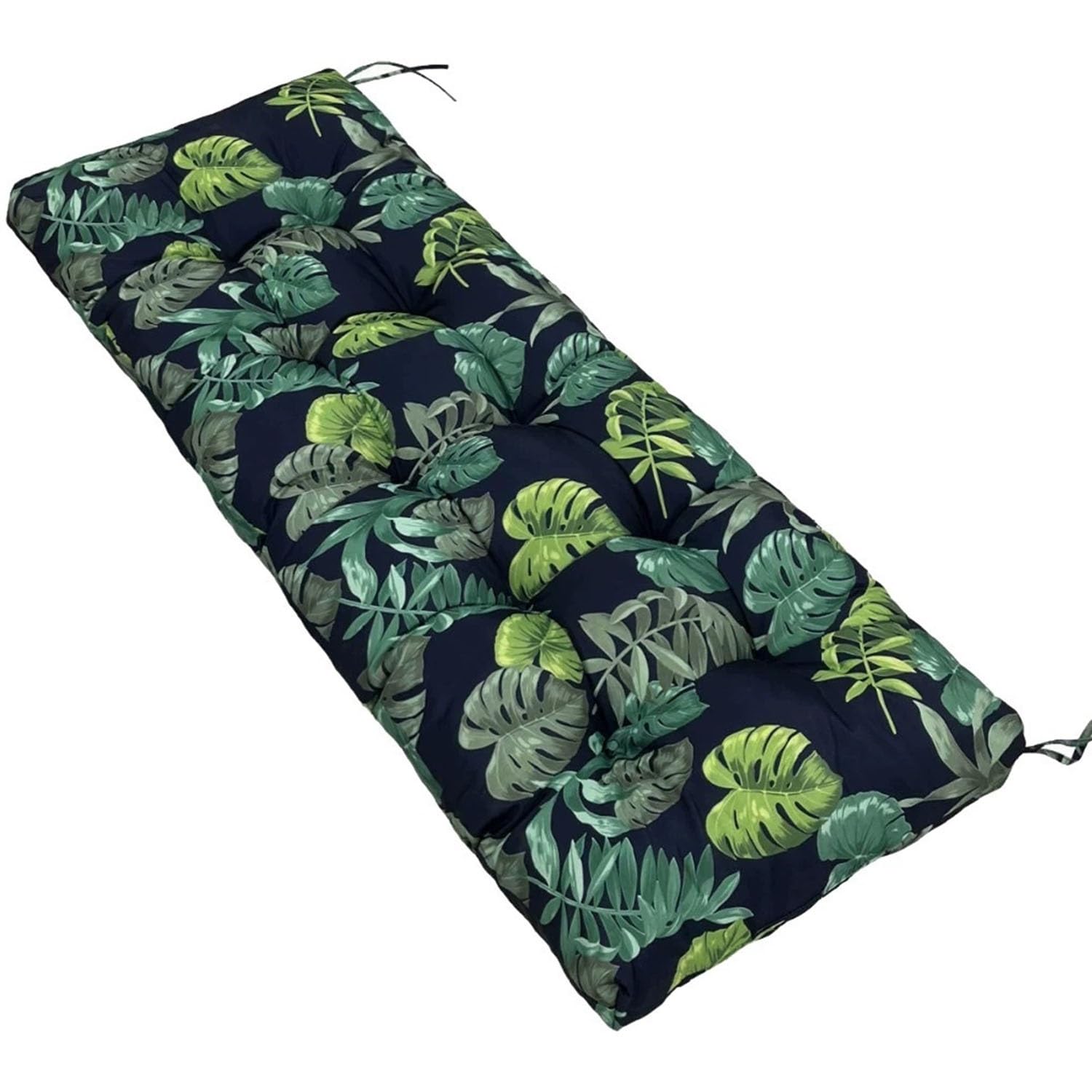 Cuscino Impermeabile per Panca da Giardino, 130 X 50 Cm, con Cinghie Antiscivolo, Ideale per Panchine Interne ed Esterne, Sedie A Dondolo e Sedie A Dondolo(Suit 3)