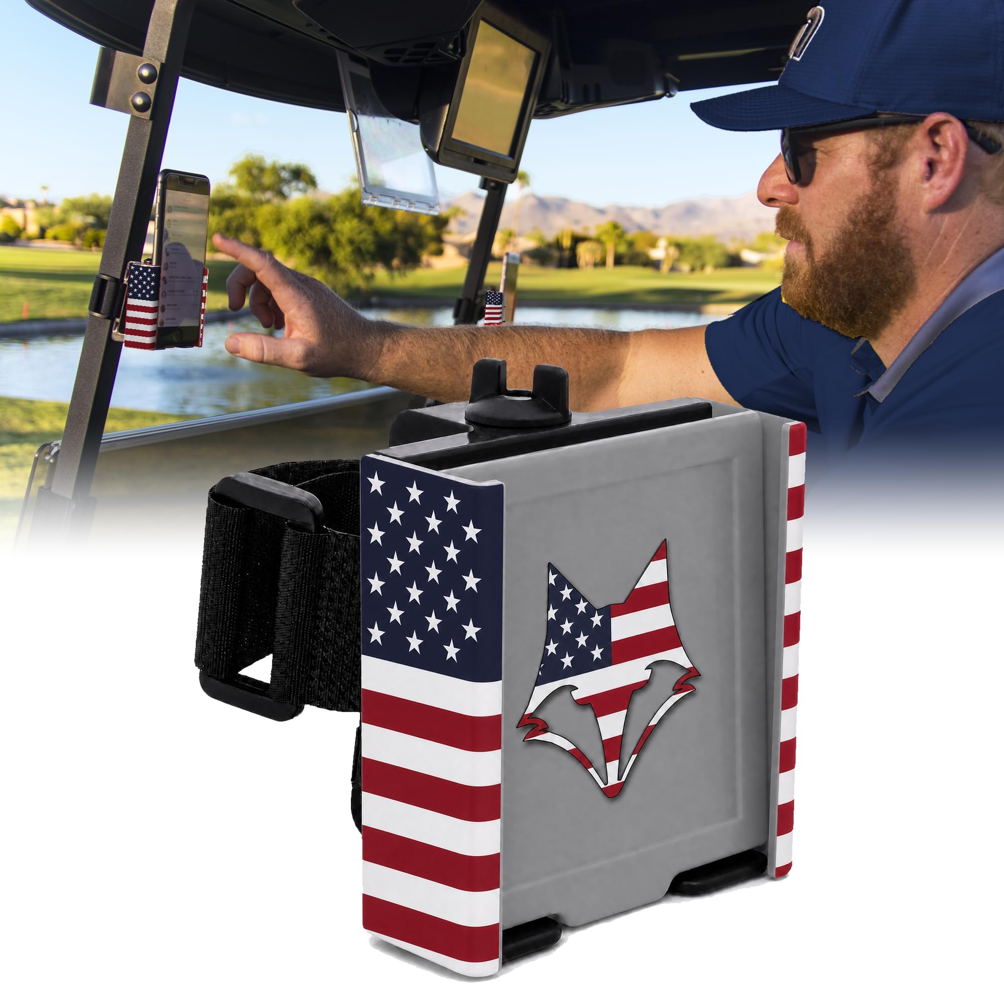 DESERT FOX GOLF Phone Caddy