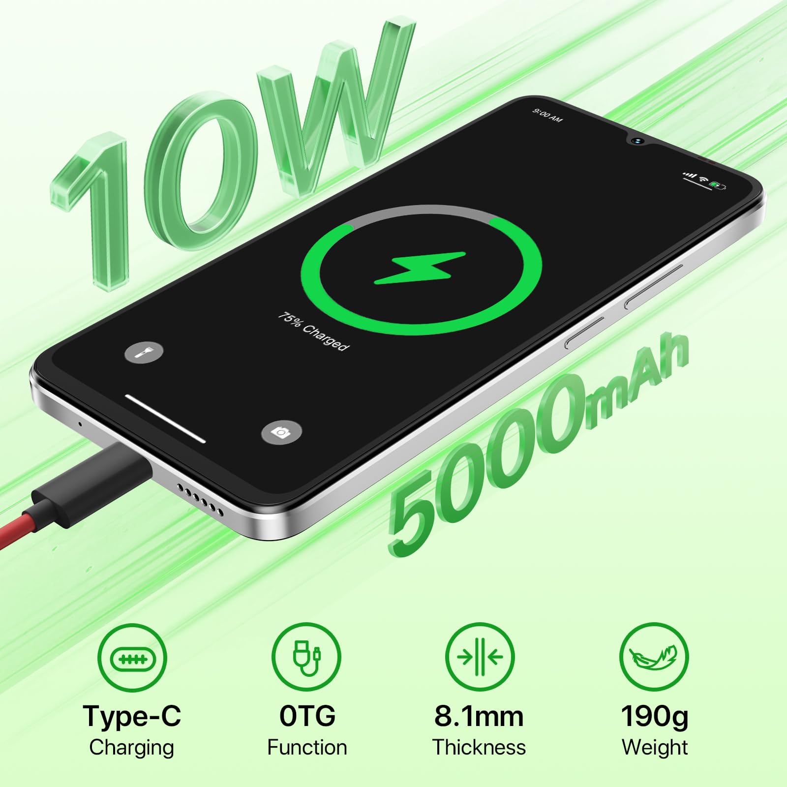 Amazon.com: UMIDIGI G9x Unlocked Cell Phone,Android 14 Go Unlock