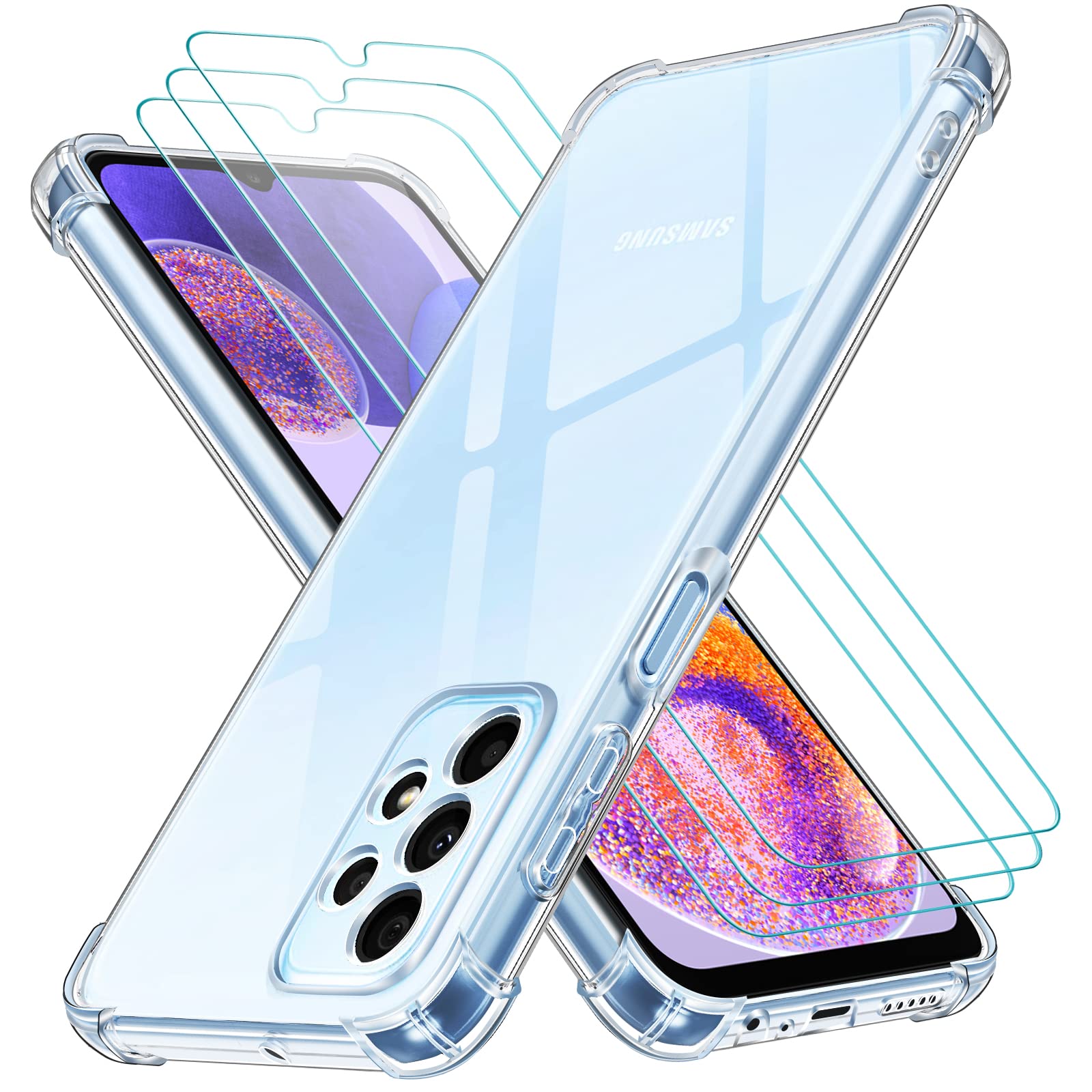 KJYF Custodia Per HTC U23 Pro Trasparente Marmo Bianco - Silicone Morbido Anti-ingiallimento, Sottile E Antigraffio