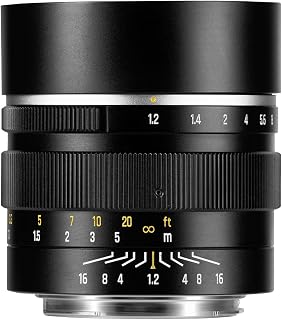 7artisans 50mm F1.2 マイクロフォーサーズ MF 単焦点レンズ (国内正規品・メーカー2年保証付) 互換品 オリンパスlumix用 大口径 ポートレート 人物撮影 背景ボケ 中望遠レンズ マニュアルレンズ M43 MFT om system対応 七工匠