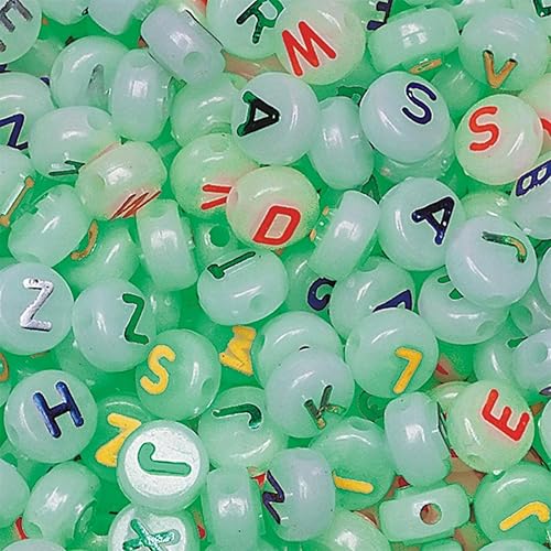 Color Splash! Glow Alpha - Surtido de cuentas