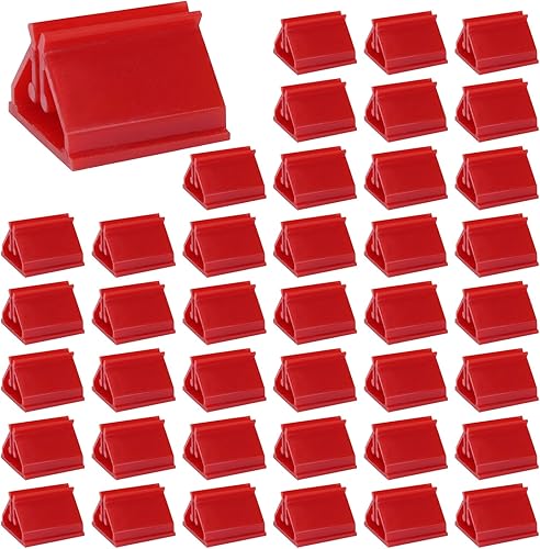 Miniatura 10 de Litoexpe Soporte transparente para tarjetas de juego, 50 piezas, soporte acrílico para tarjetas, fiestas, juegos, fotos, notas, visualización