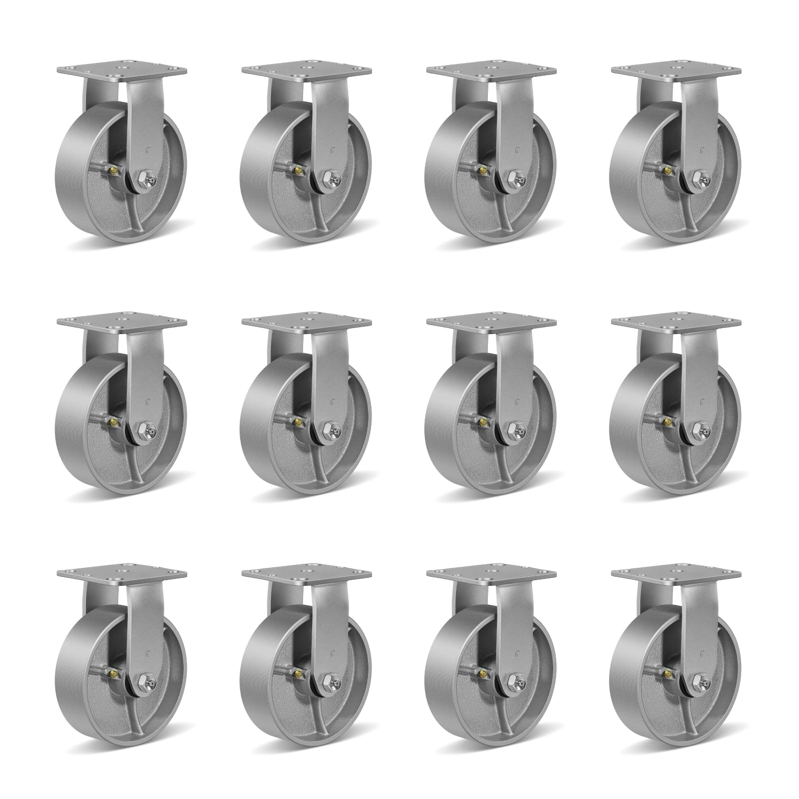 Heavy Duty Caster Wheels - 5000LB Capacity -30
