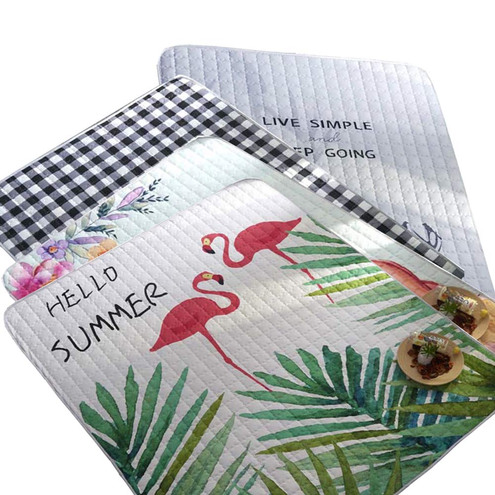 Tapis camping Nappe pique-nique Imperméable Tapis d'extérieur 200cm x 170cm Épaisseur 4-7 mm Séchage rapide Isolé taffetas de polyester Tissu Oxford tente jardin yoga Voyage plage Tapis pour enfant