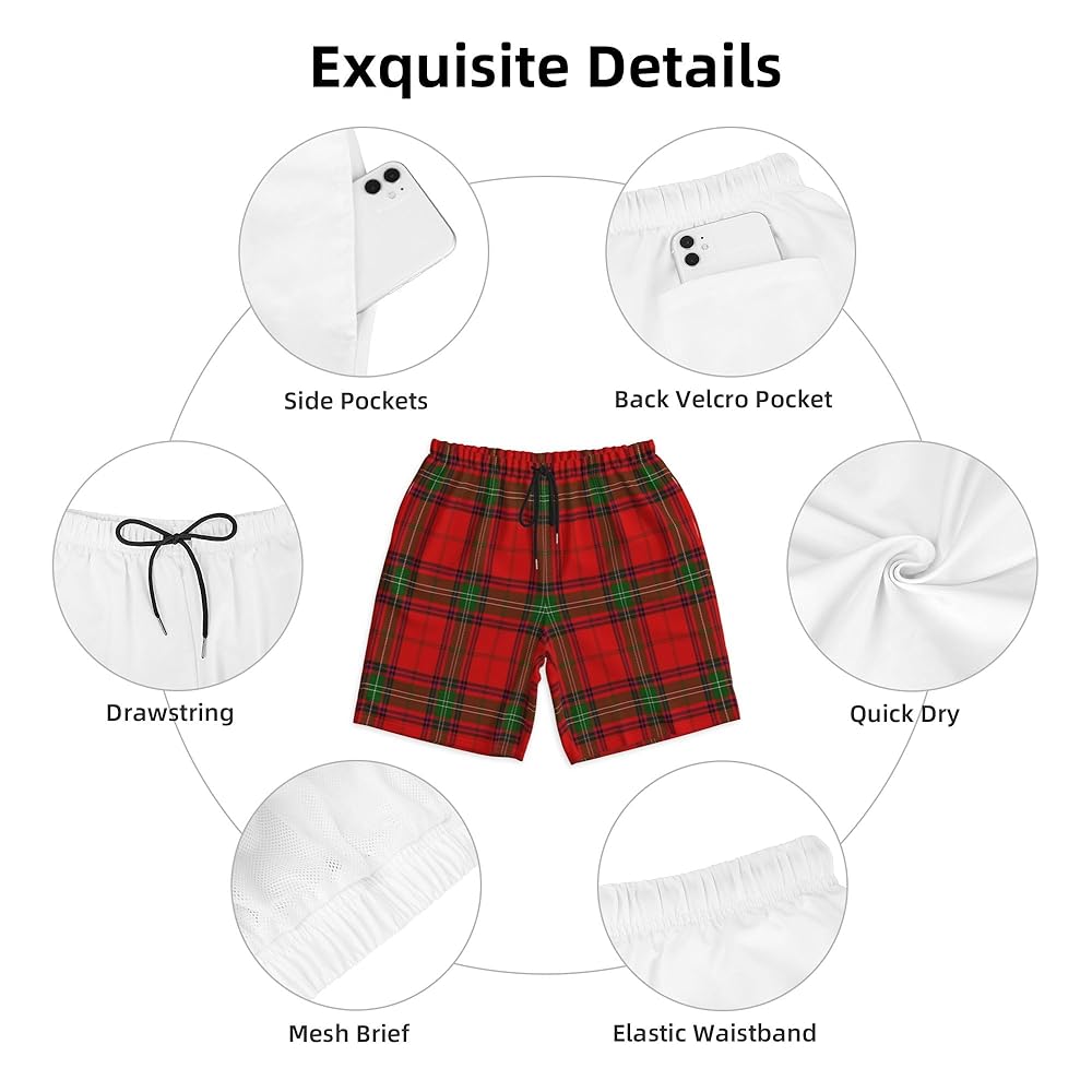 【ひむぴ専用】HⅡT CHECK BEACH SHORTS TARTAN ひむぴ専用】HⅡT CHECK BEACH SHORTS TARTAN