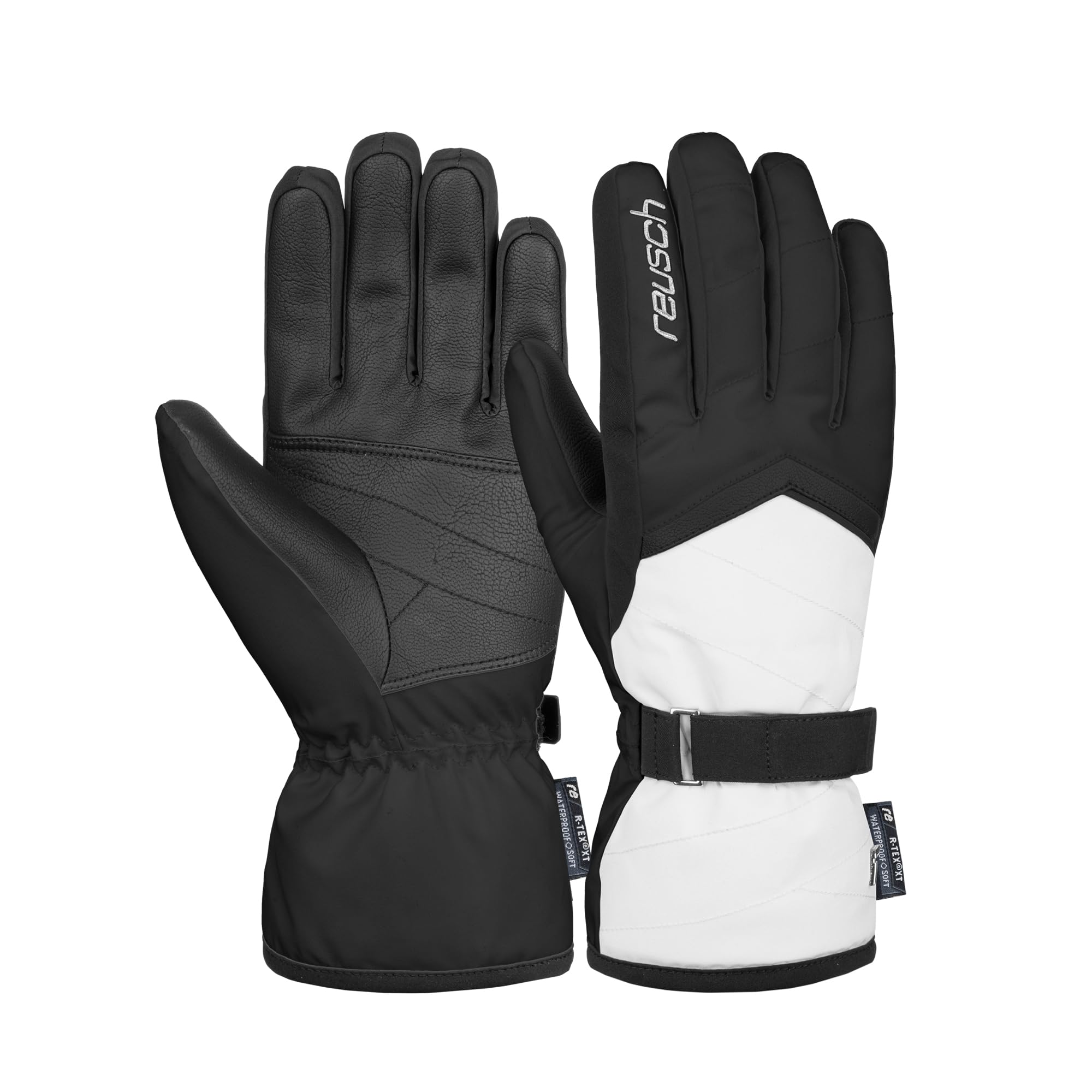 Reusch Moni R-TEX XT warme, wasserdichte, Winddichte und atmungsaktive Winterhandschuhe Fingerhandschuhe Sporthandschuhe Skihandschuhe Damen für ungehinderte Bewegungsfreiheit