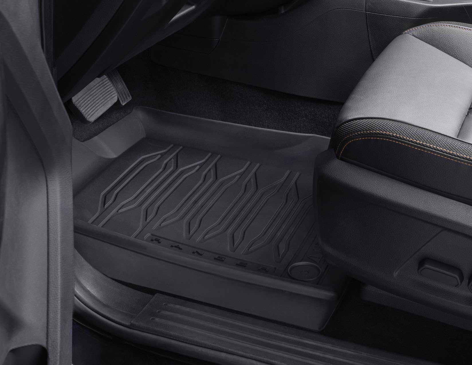 Original Ford Ranger 2019-Aktuell Allwetterfußmatten in Wannenform für Vorne 2208140
