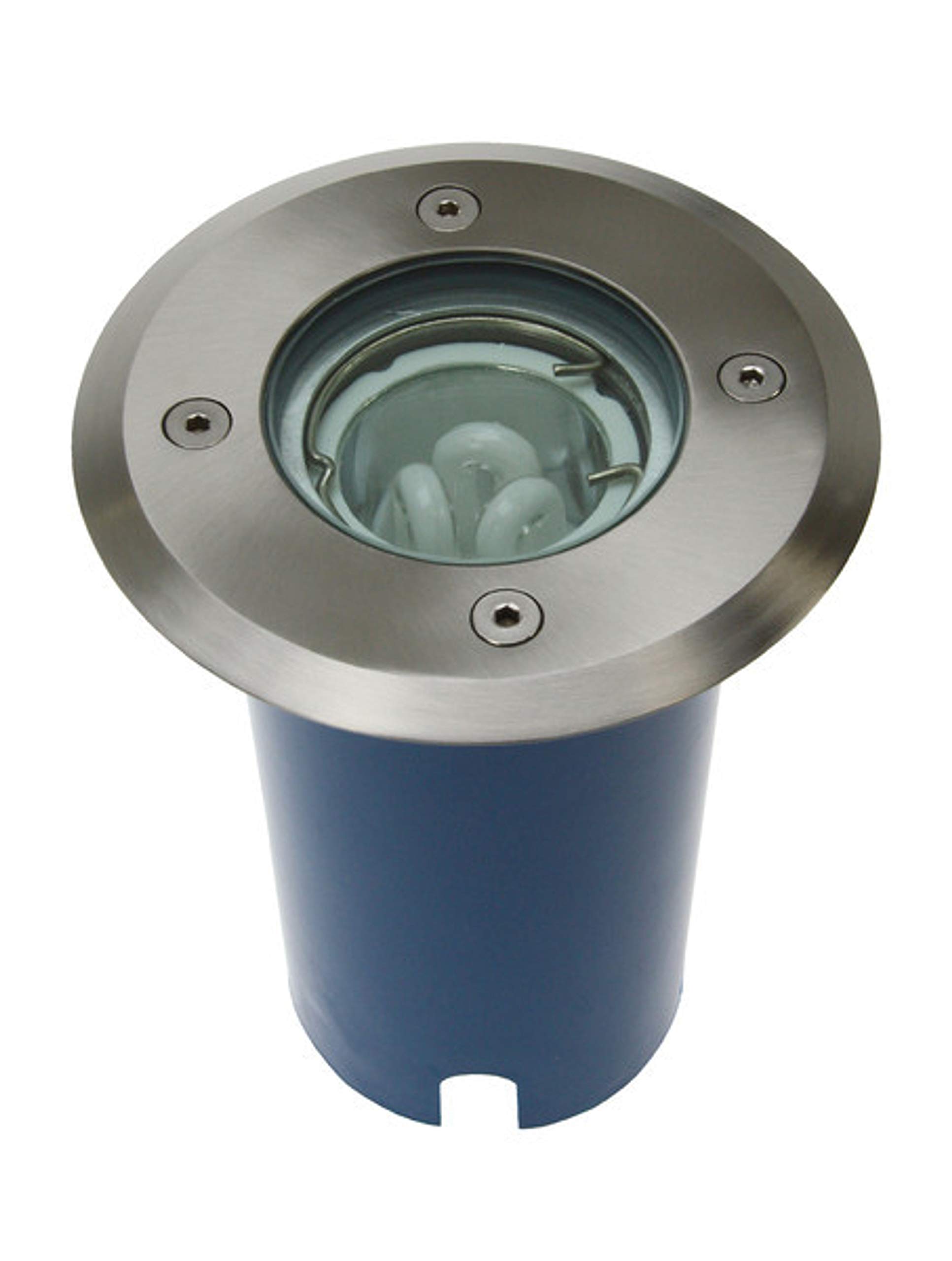 Heitronic Potsdam 36850 AuÃŸeneinbauleuchte GU10 LED 7W silver