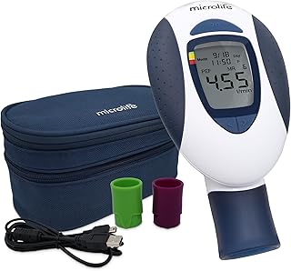 Microlife Pf-100 Microlife Peak Flow & Asthma Meter - Expiratory Flow Pef and Fev1 Measurement